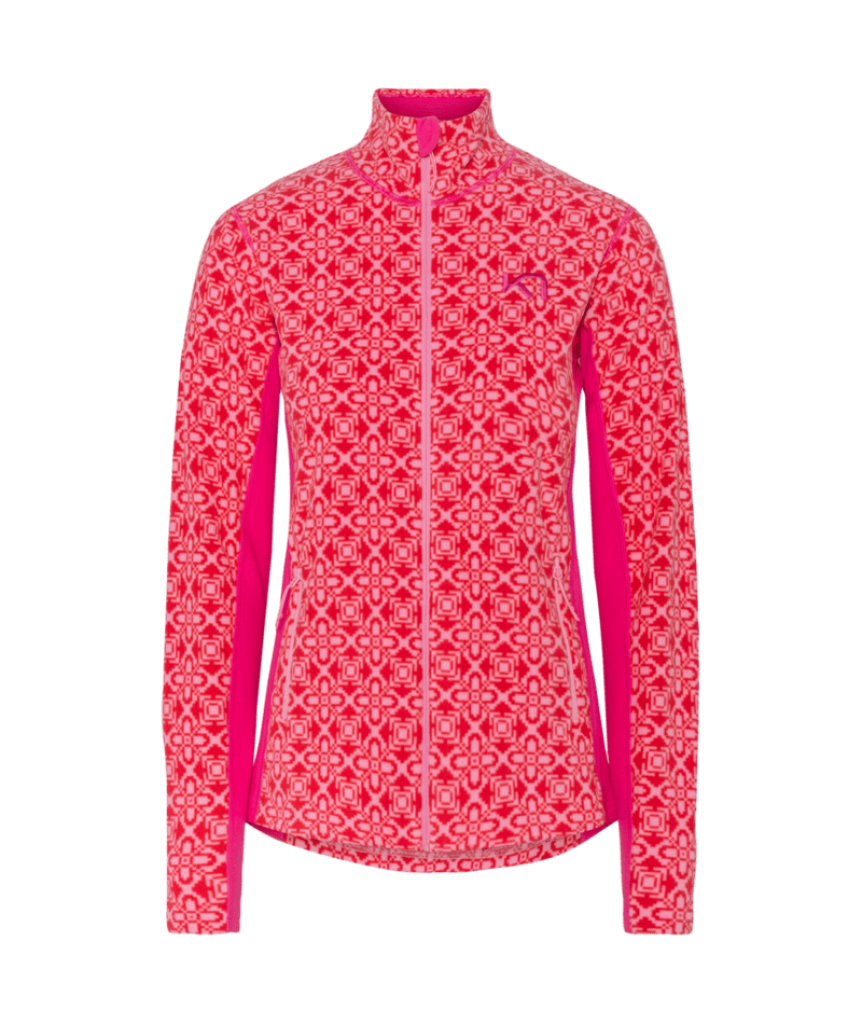 Kari Traa Thalena Fleece in ROT
