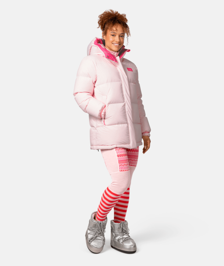 Kari Traa Evy Down Jacket in PINK