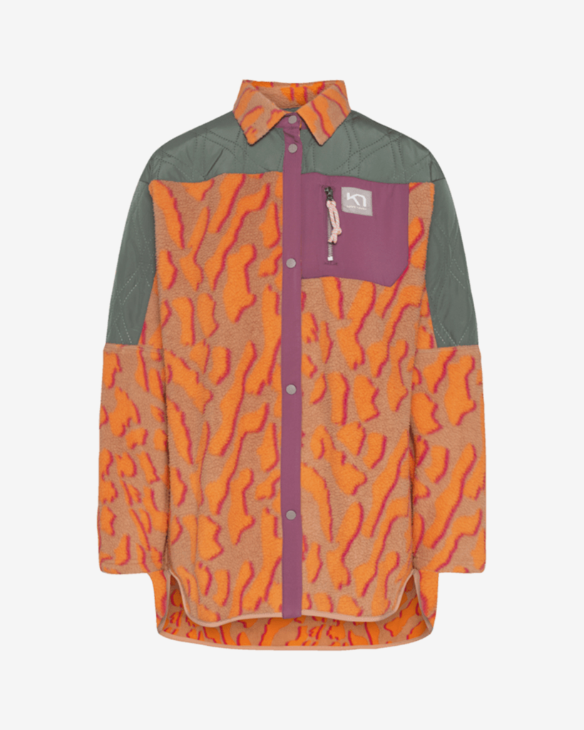 Kari Traa Rothe Jacket Shirt in BEIGE