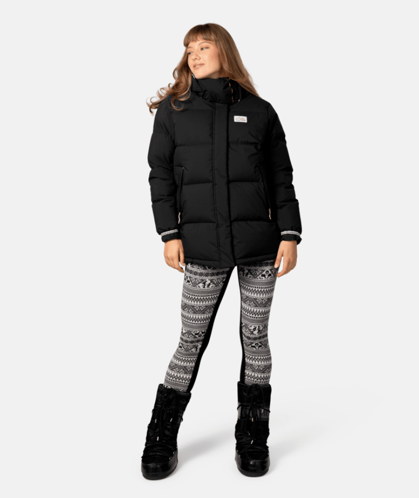 Kari Traa Evy Down Jacket in SCHWARZ