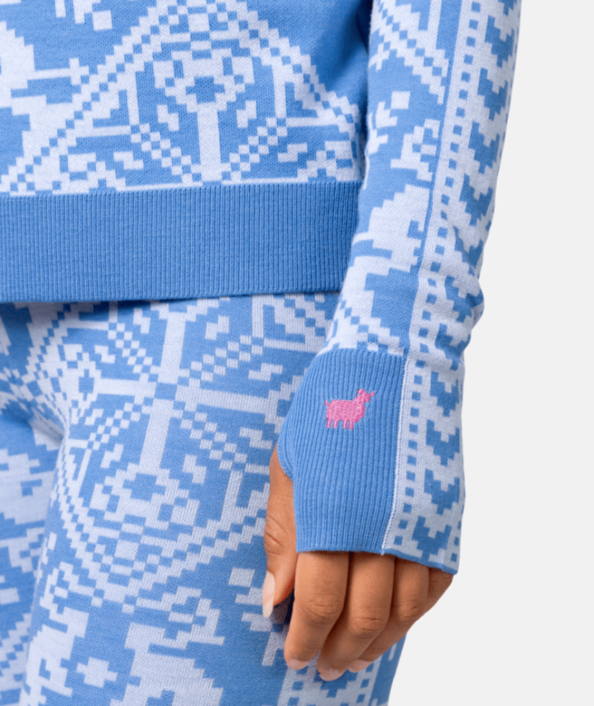 Kari Traa Saga Hood in BLAU