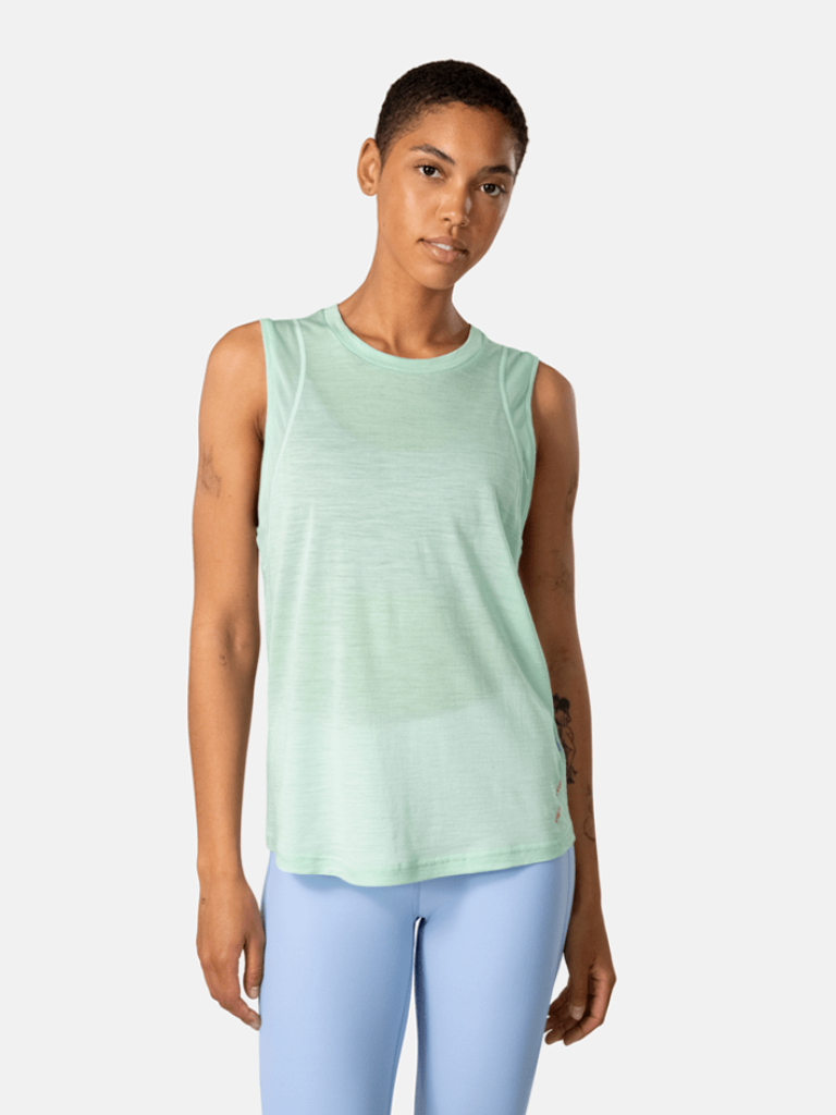 Kari Traa Embla Wool Top in GRÜN