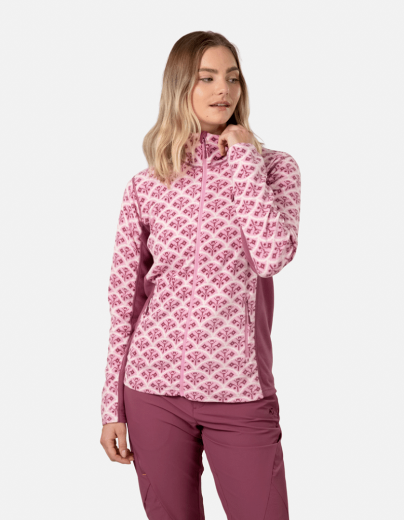 Kari Traa Thalena Fleece in VIOLETT