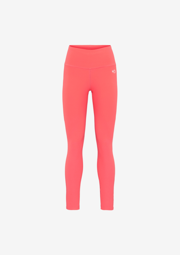 Kari Traa Nina High Waist Tights in ORANGE