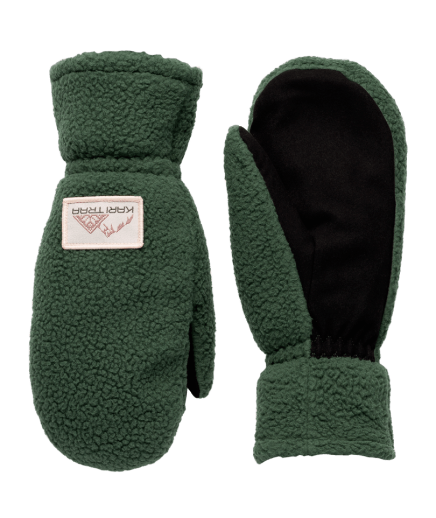 Kari Traa Rothe Pile Mittens in GRÜN