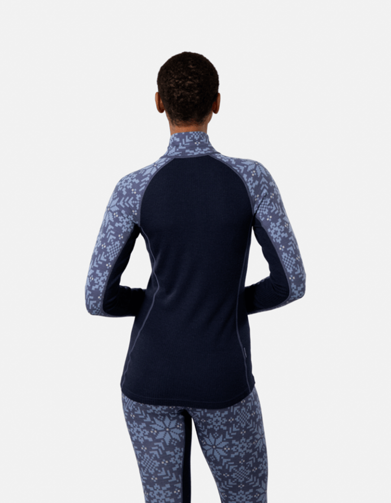 Kari Traa Edith Half Zip in BLAU