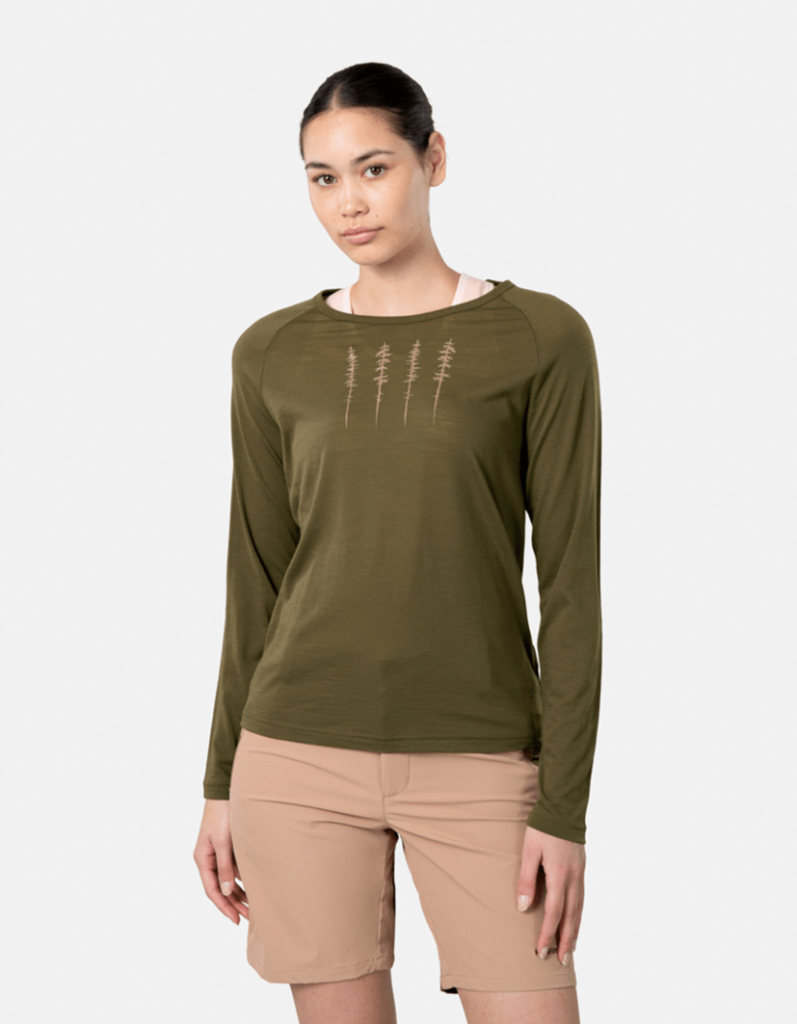 Kari Traa Ane Long Sleeve in BLAU