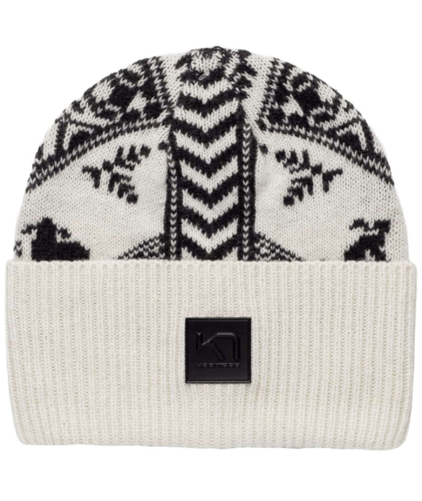 Kari Traa Saga Knit Beanie in WEISS