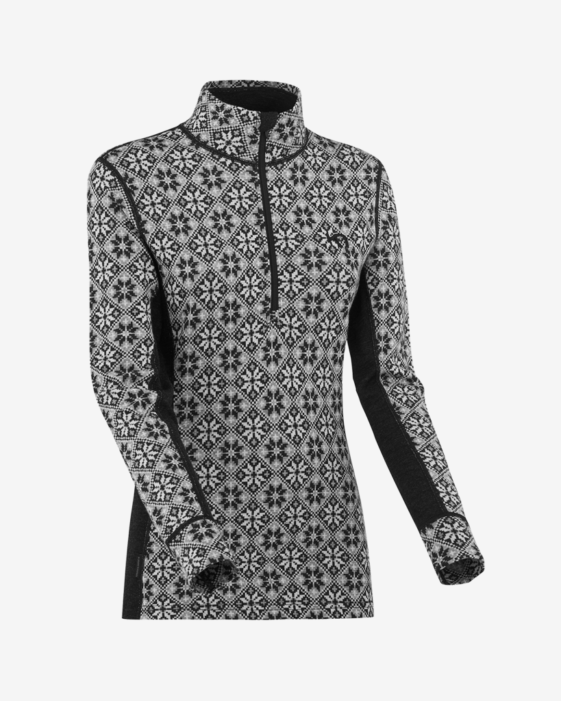 Kari Traa Rose Half Zip in SCHWARZ