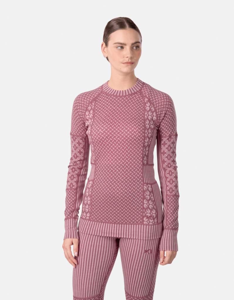 Kari Traa Smekker Long Sleeve in VIOLETT