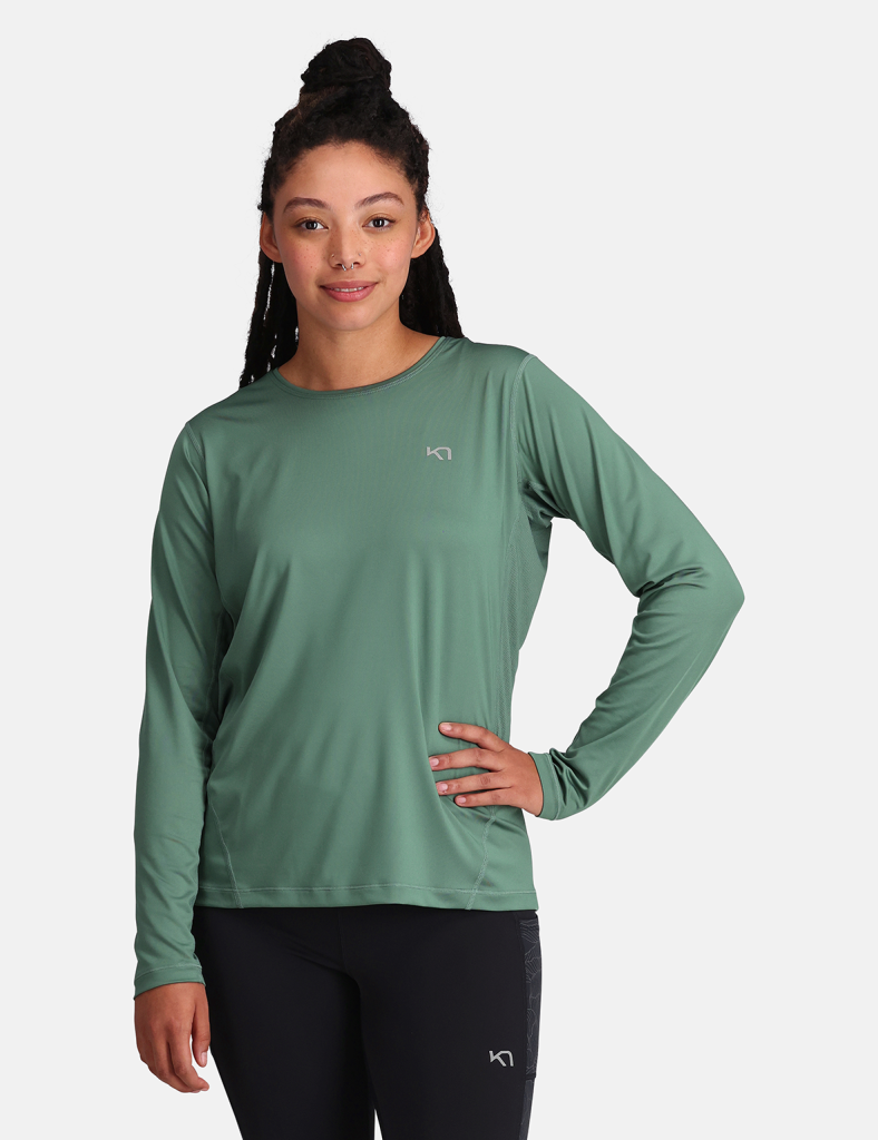 Kari Traa Nora 2.0 Long Sleeve in GRÜN