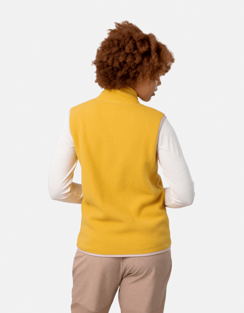 Kari Traa Rothe Vest in GELB