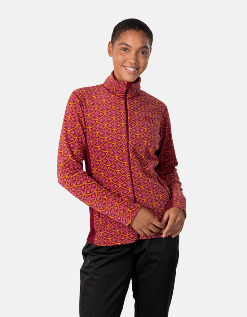 Kari Traa Thalena Fleece in ROT