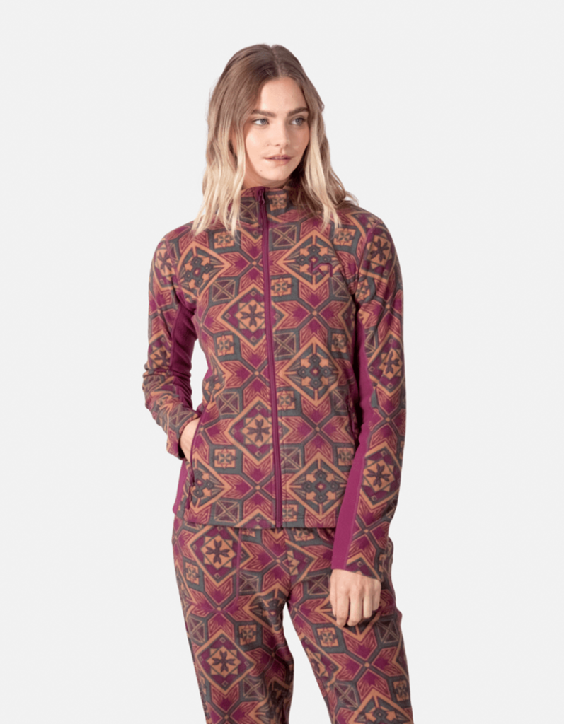 Kari Traa Olga Fleece in VIOLETT