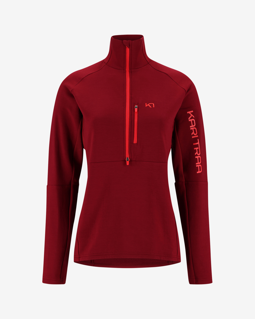 Kari Traa Emma Long Sleeve in ROT
