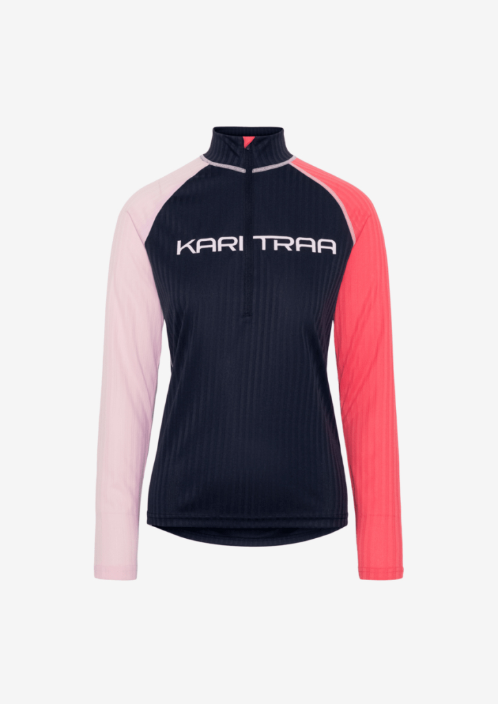 Kari Traa Ella Baselayer Halfzip in BLAU