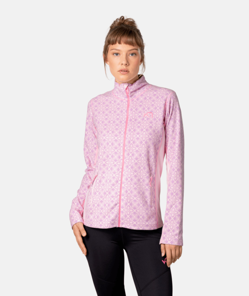Kari Traa Thalena Fleece in ROT