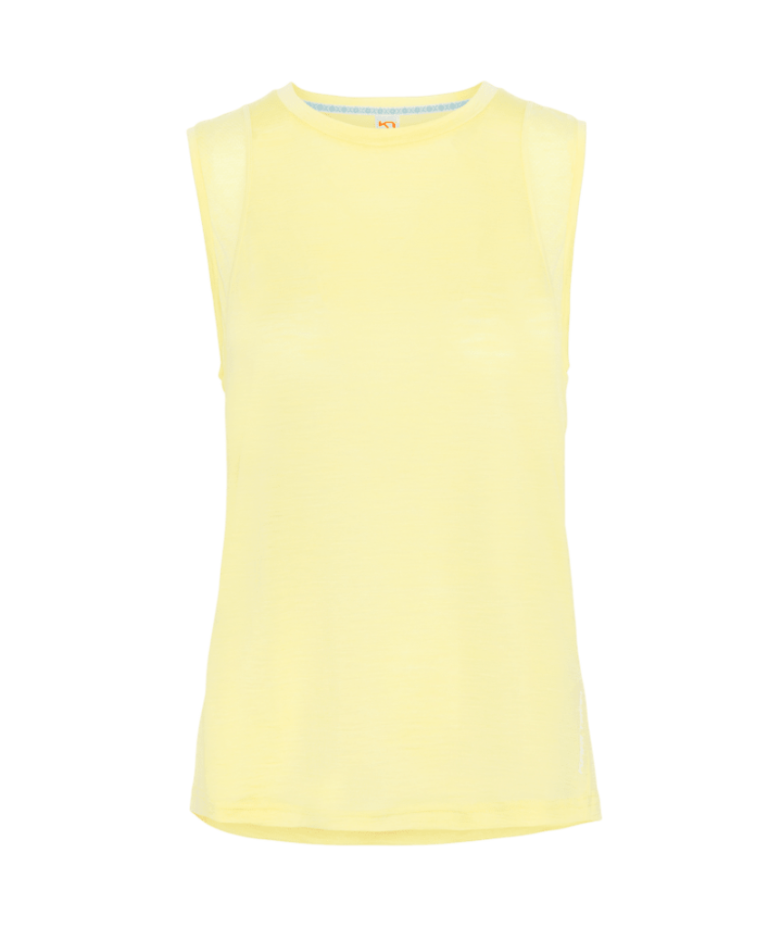 Kari Traa Embla Wool Top in GELB