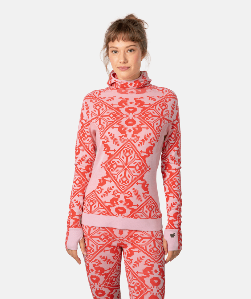 Kari Traa Saga Hood in ROT