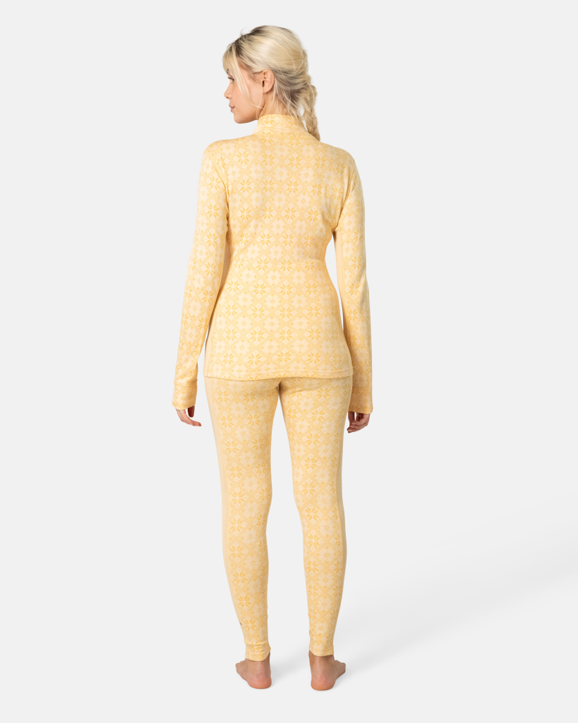 Kari Traa Rose Half Zip in GELB
