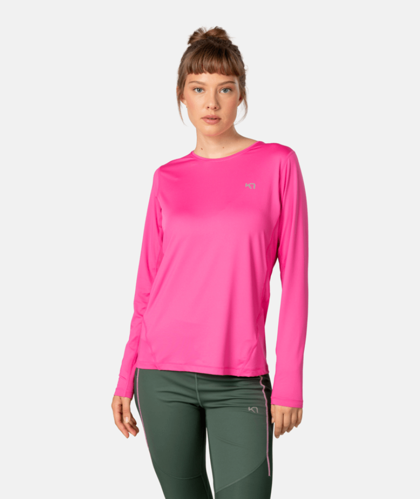Kari Traa Nora 2.0 Long Sleeve in PINK