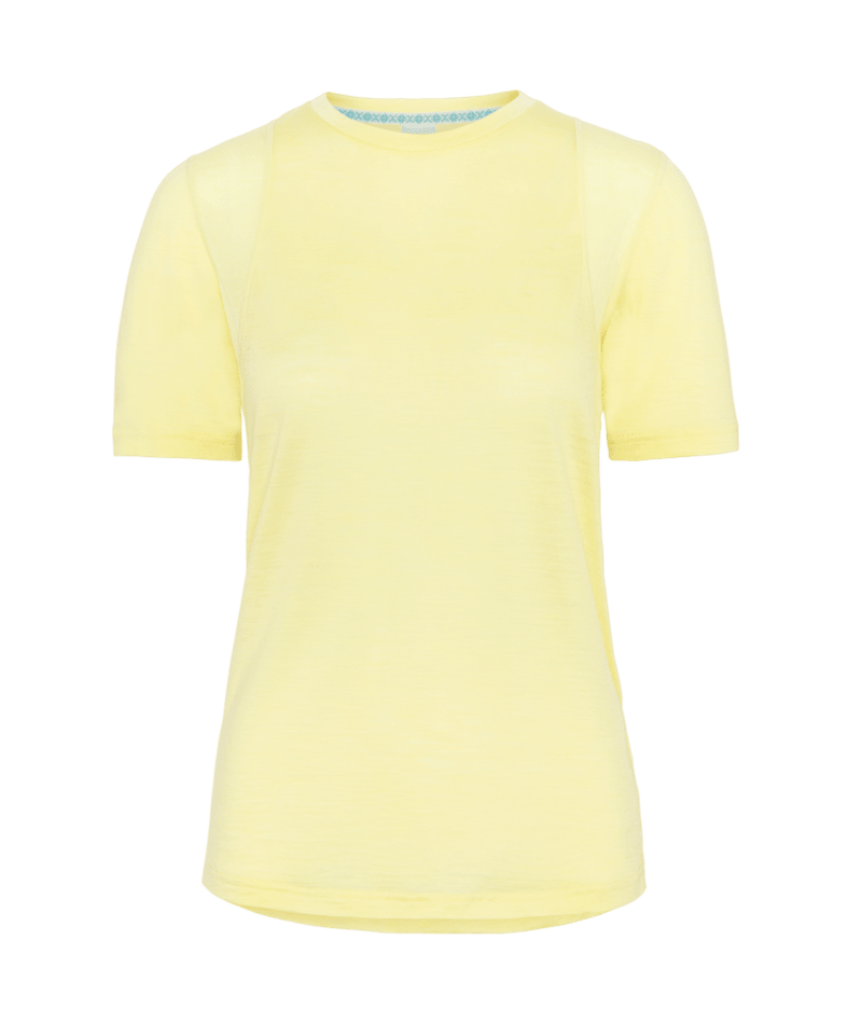 Kari Traa Embla Wool Tee in GELB