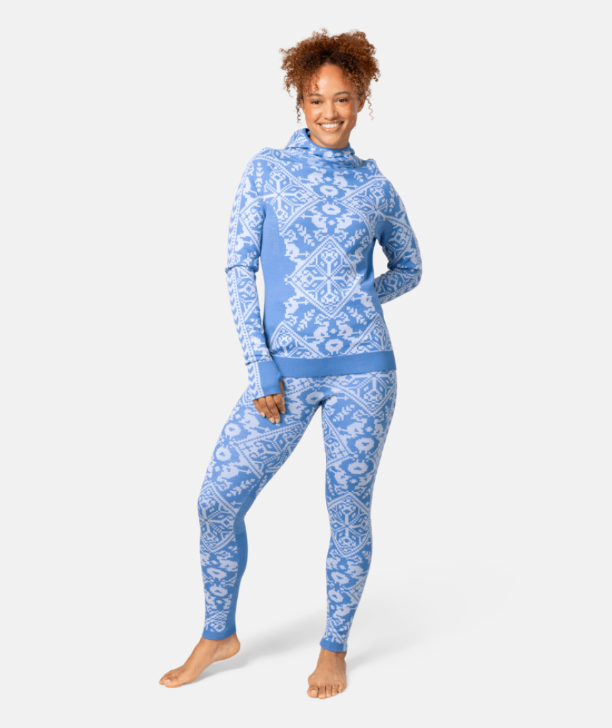 Kari Traa Saga Hood in BLAU