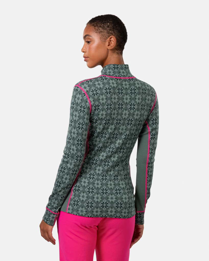 Kari Traa Rose Half Zip in GRÜN