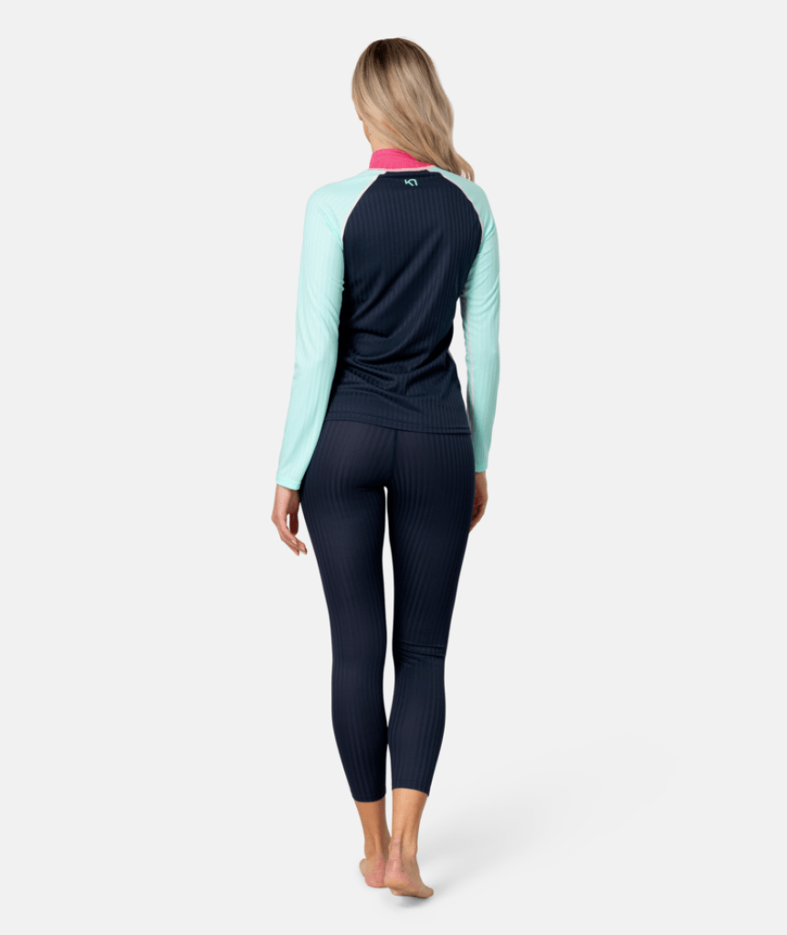 Kari Traa Ella Baselayer Halfzip in BLAU
