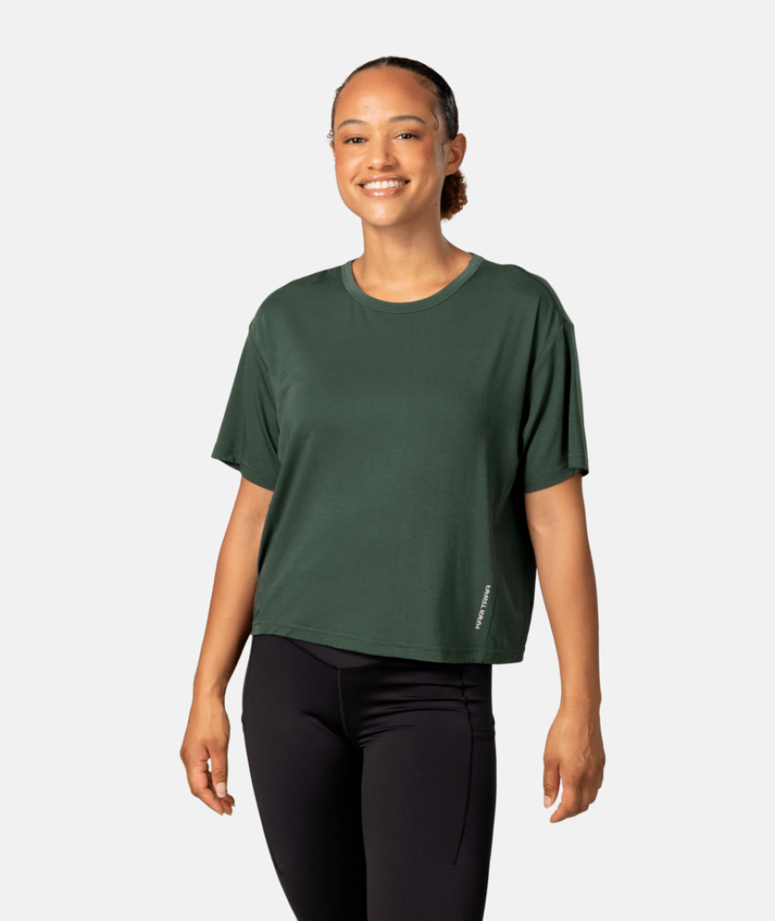 Kari Traa Mija Tee in GRÜN