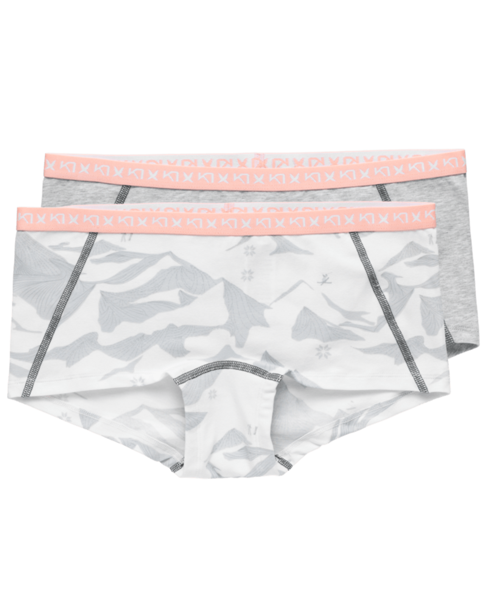 Kari Traa Tina Hipster 2-Pack in GRAU