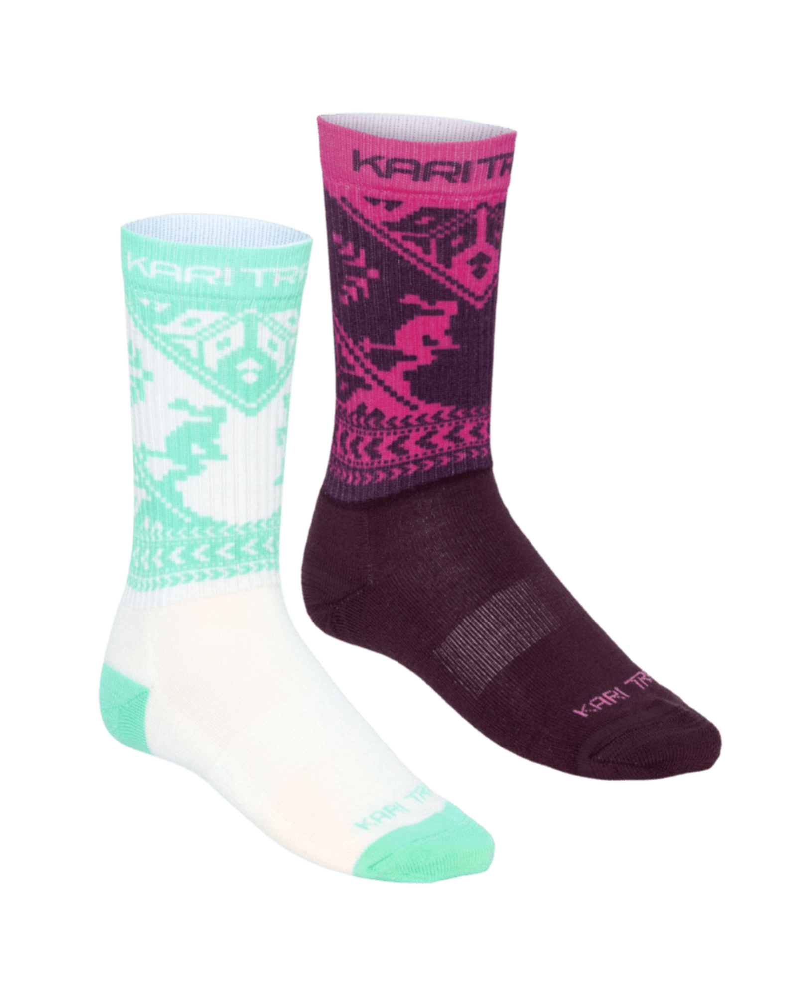 Kari Traa Puffin Sock 2-Pack in MEHRFARBIG