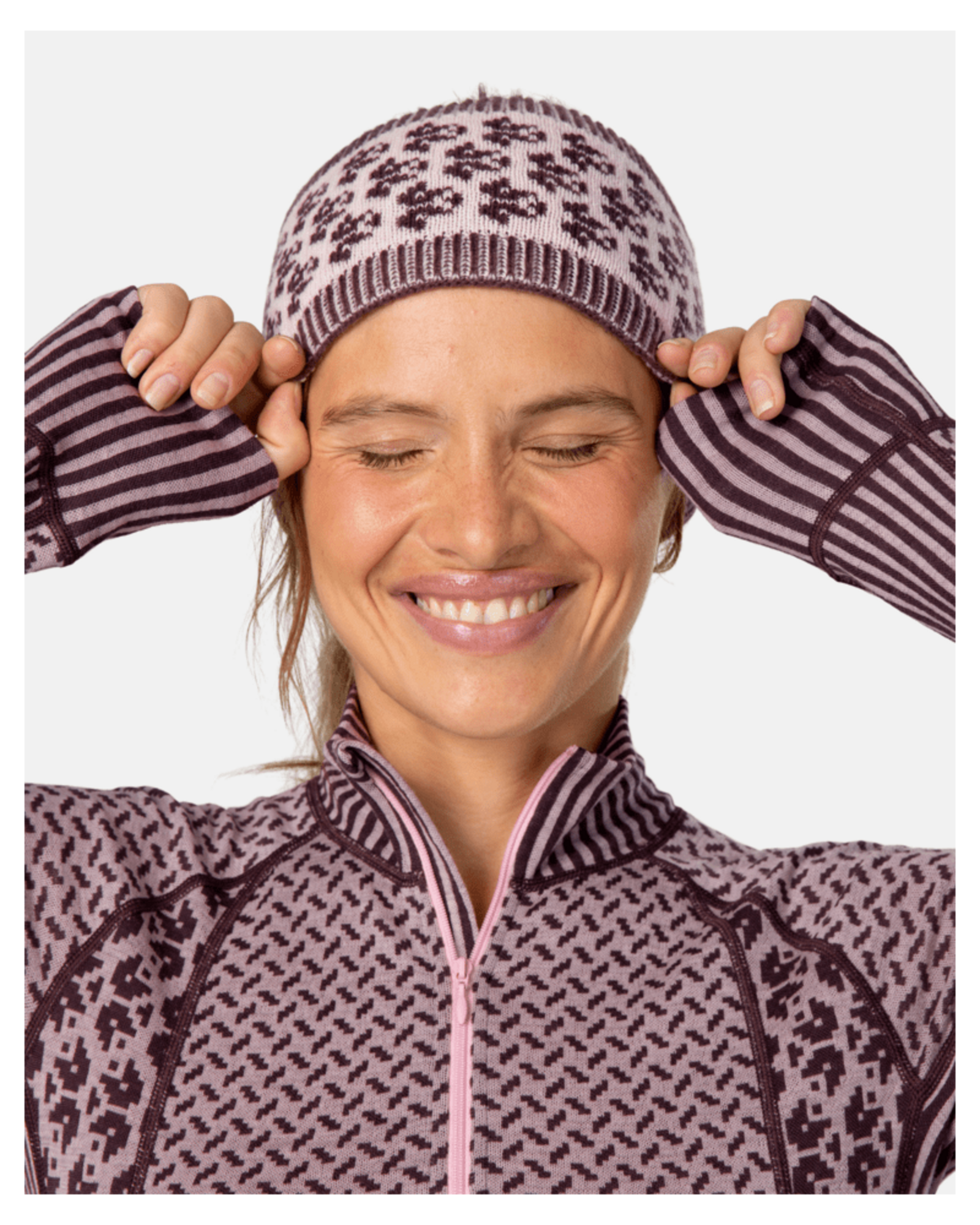 Kari Traa Smekker Knit Headband in PINK