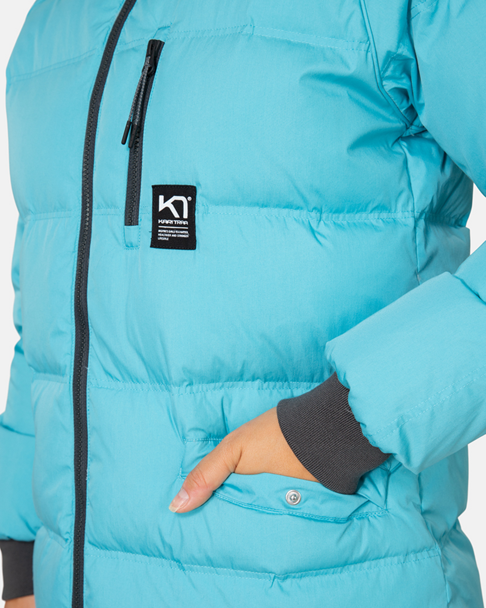 Kari Traa Rongve Parka in BLAU