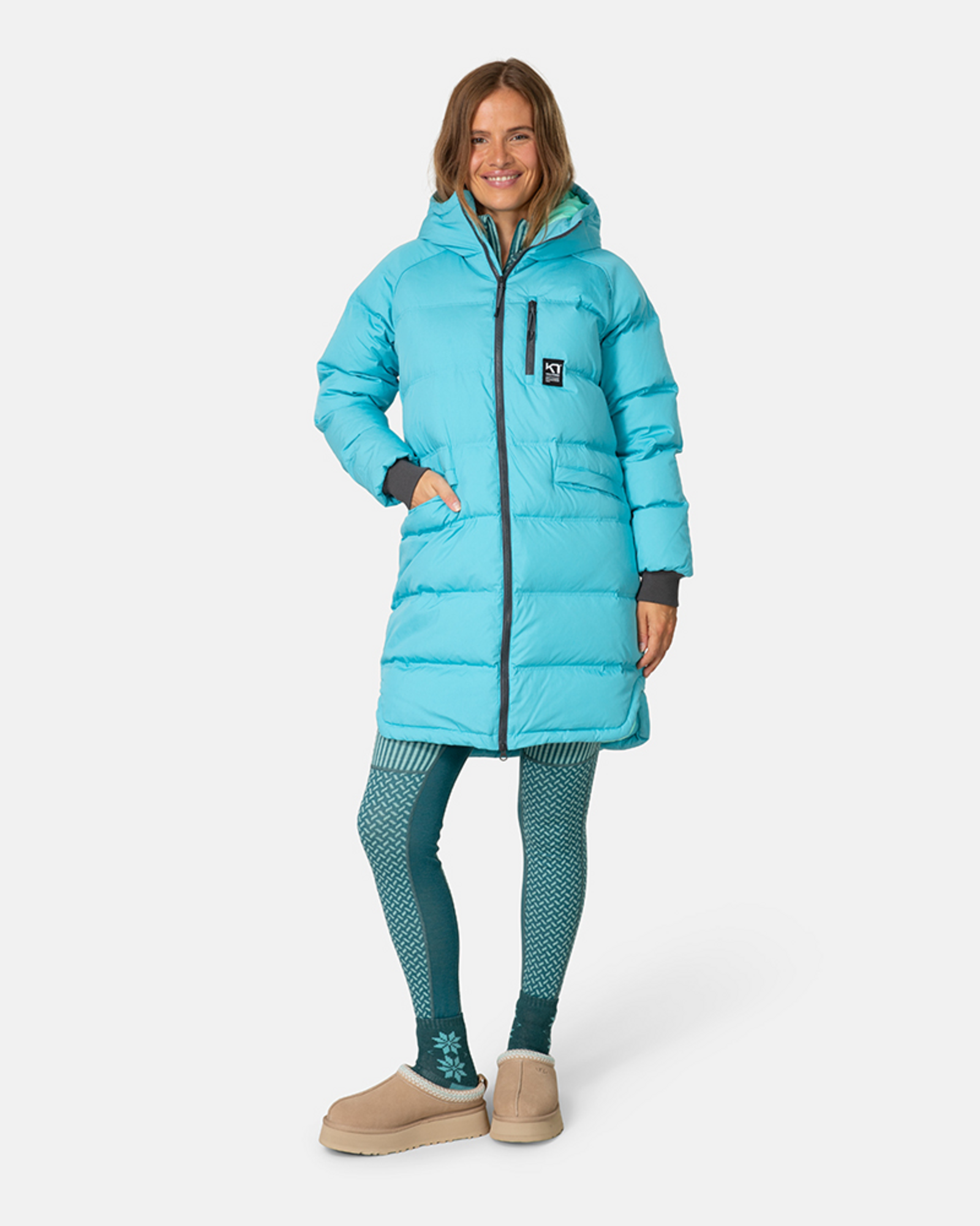 Kari Traa Rongve Parka in BLAU