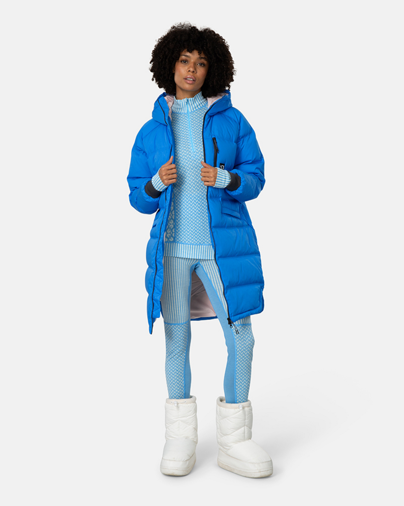 Kari Traa Rongve Parka in BLAU