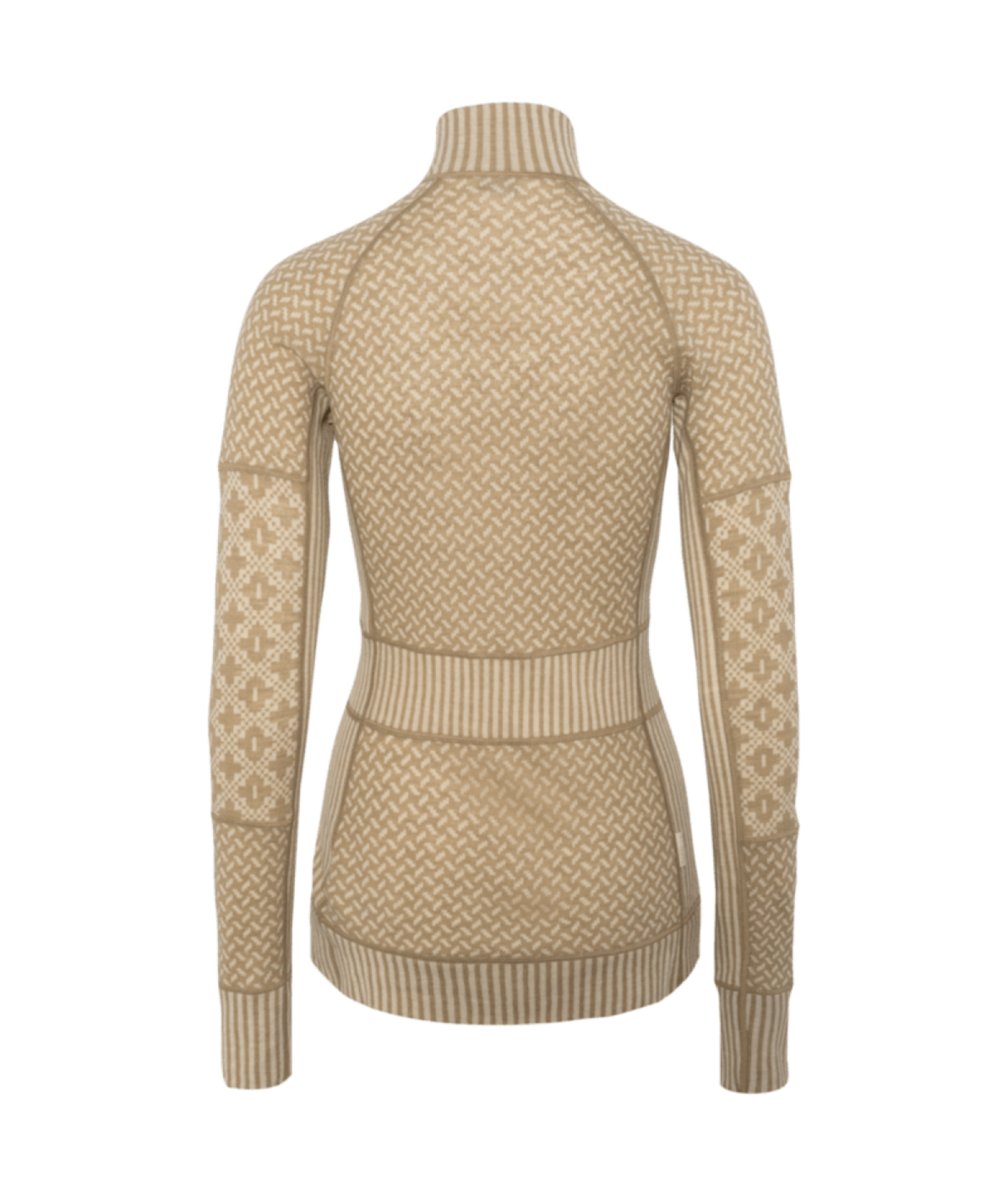 Kari Traa Smekker Half Zip in BEIGE