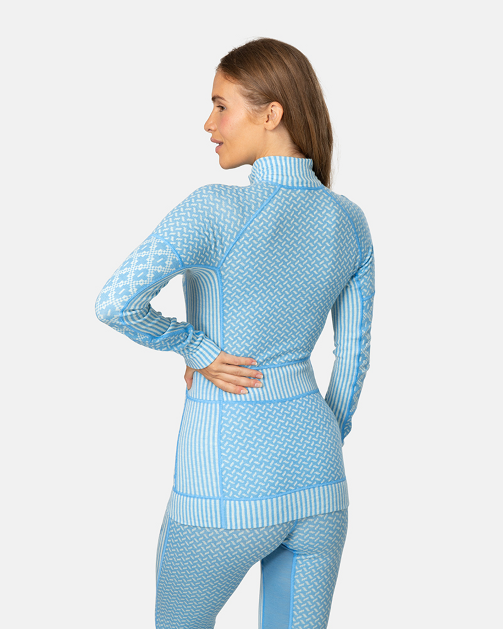 Kari Traa Smekker Half Zip in BLAU