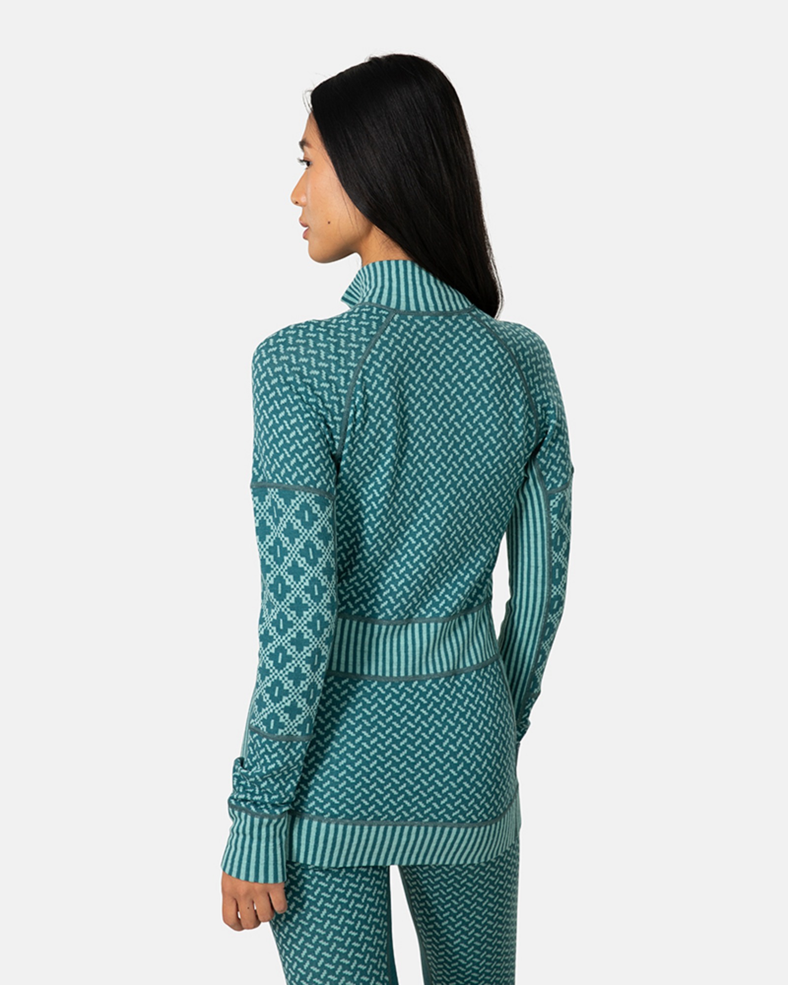 Kari Traa Smekker Half Zip in BLAU