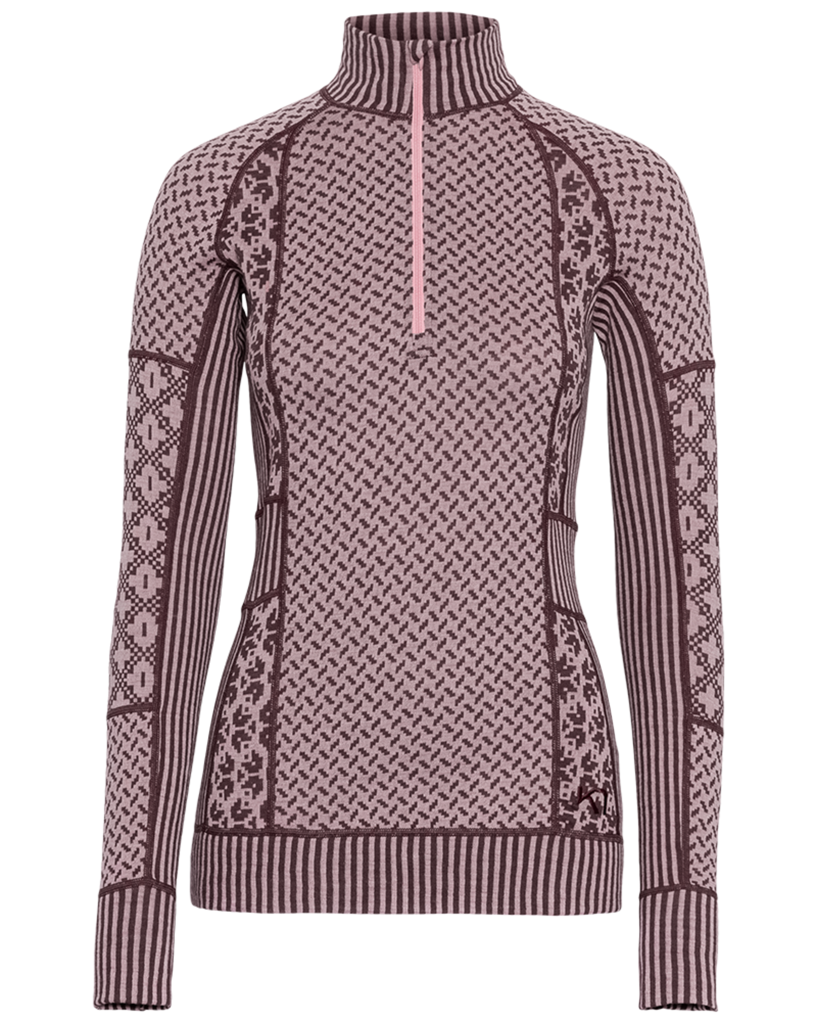 Kari Traa Smekker Half Zip in PINK