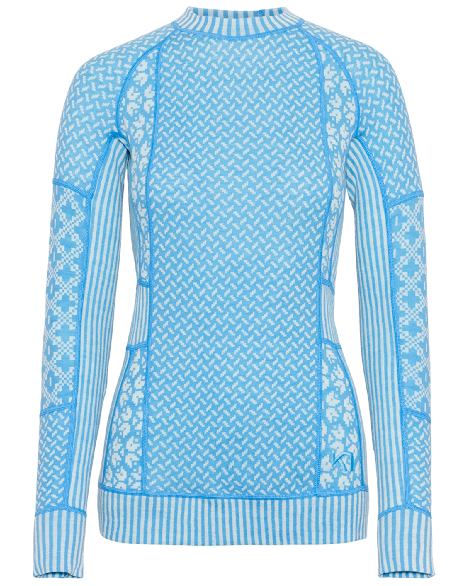 Kari Traa Smekker Long Sleeve in BLAU