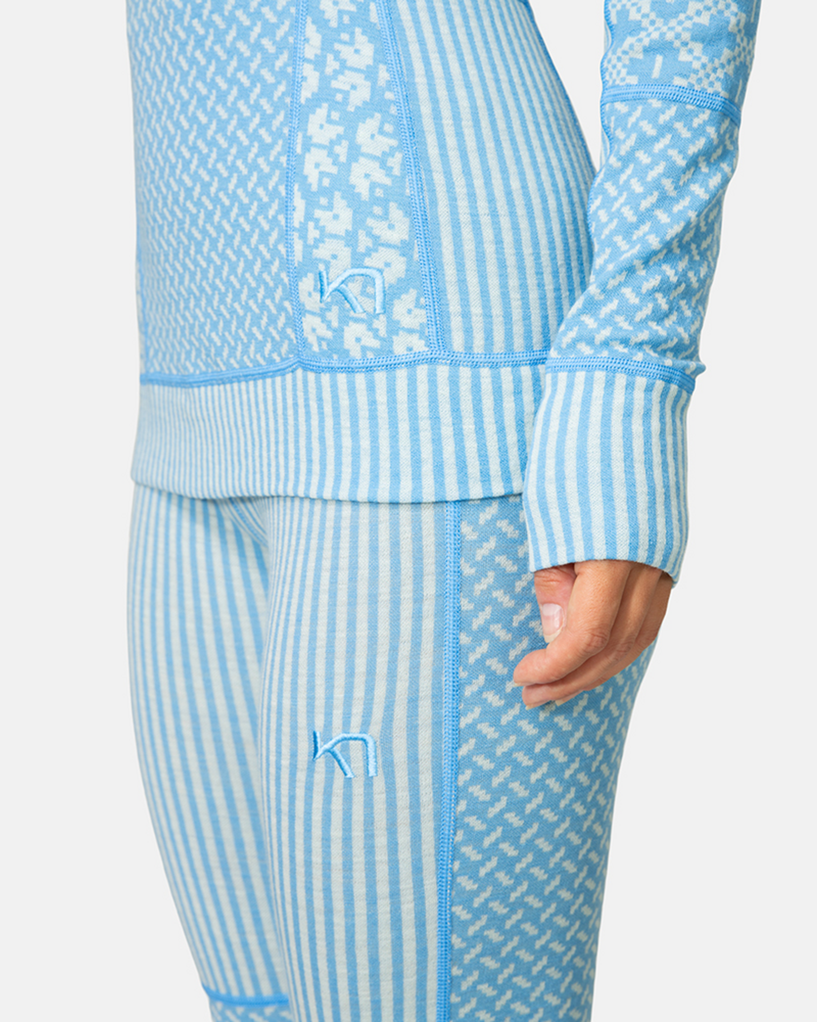 Kari Traa Smekker Long Sleeve in BLAU