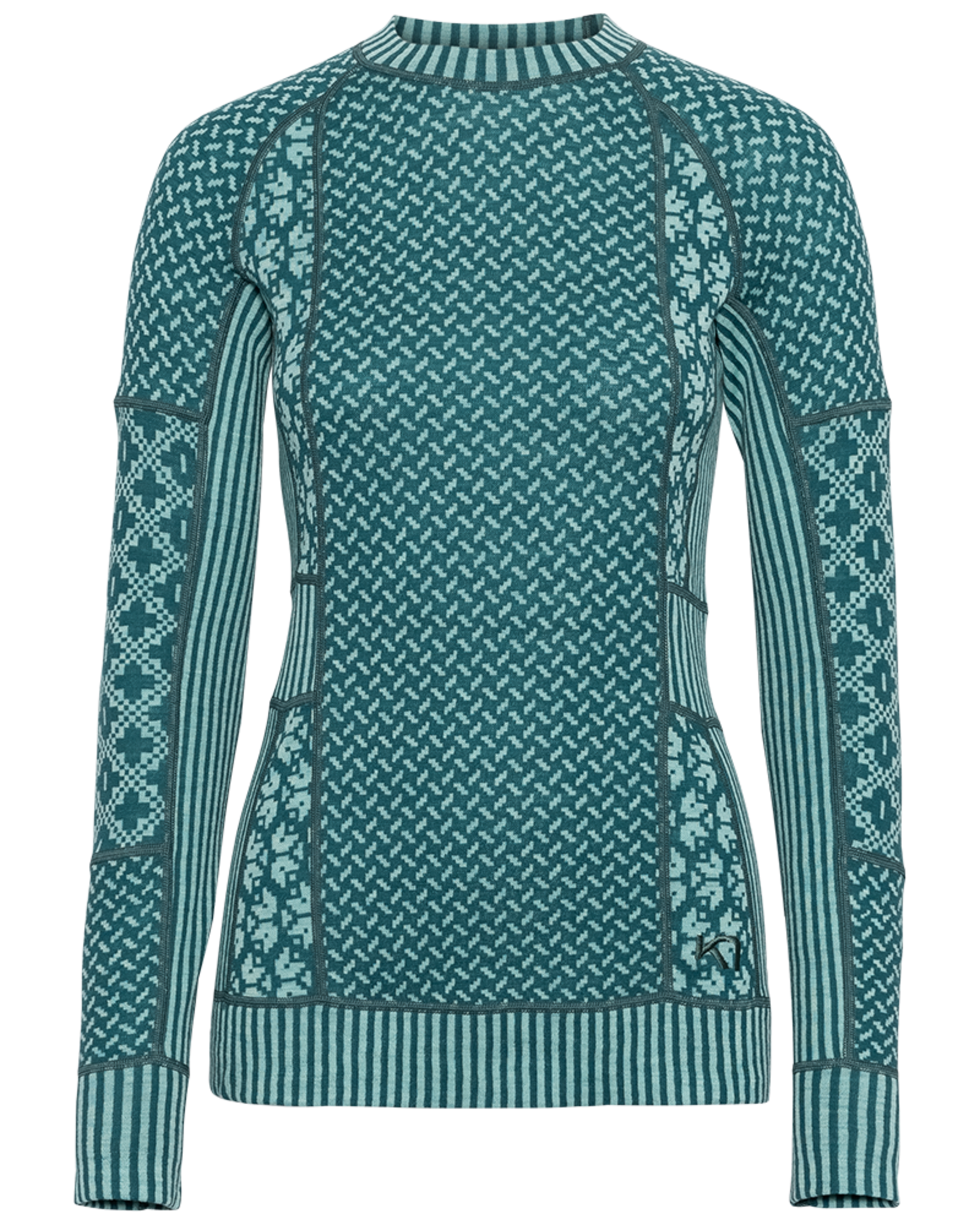 Kari Traa Smekker Long Sleeve in BLAU