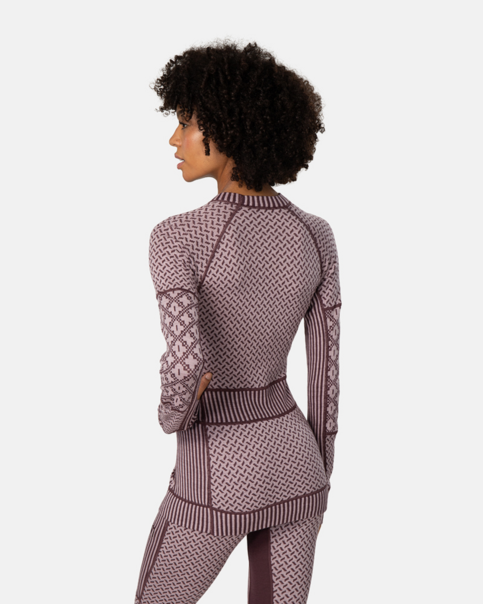 Kari Traa Smekker Long Sleeve in PINK
