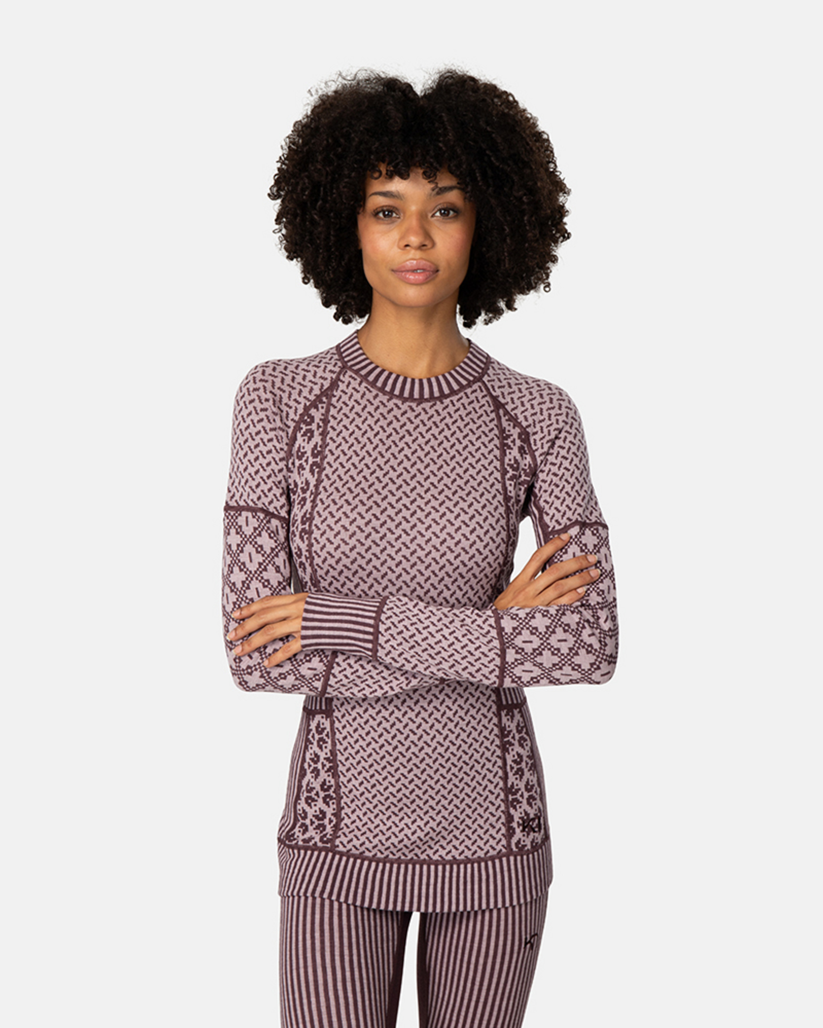 Kari Traa Smekker Long Sleeve in PINK