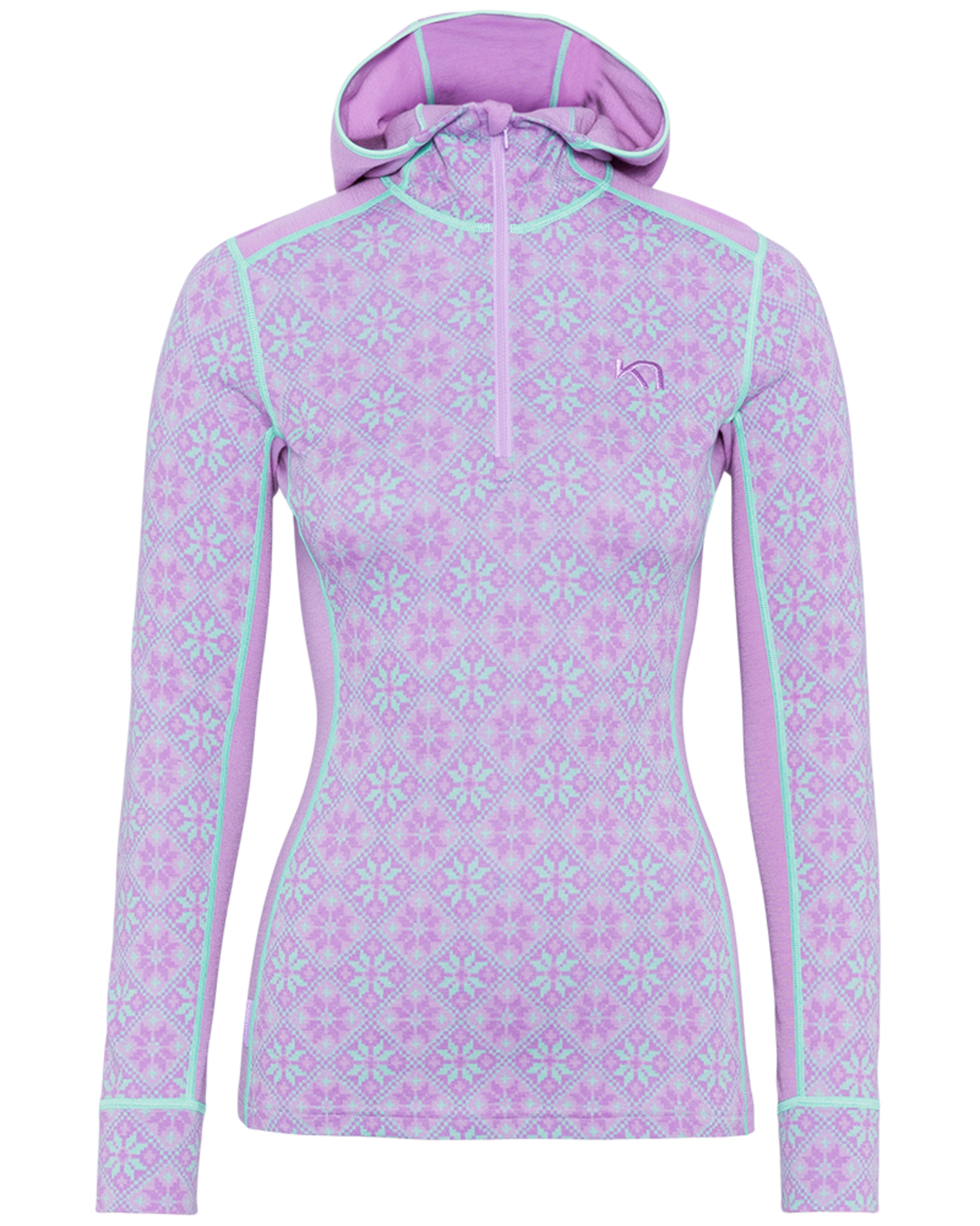 Kari Traa Rose Hood in VIOLETT