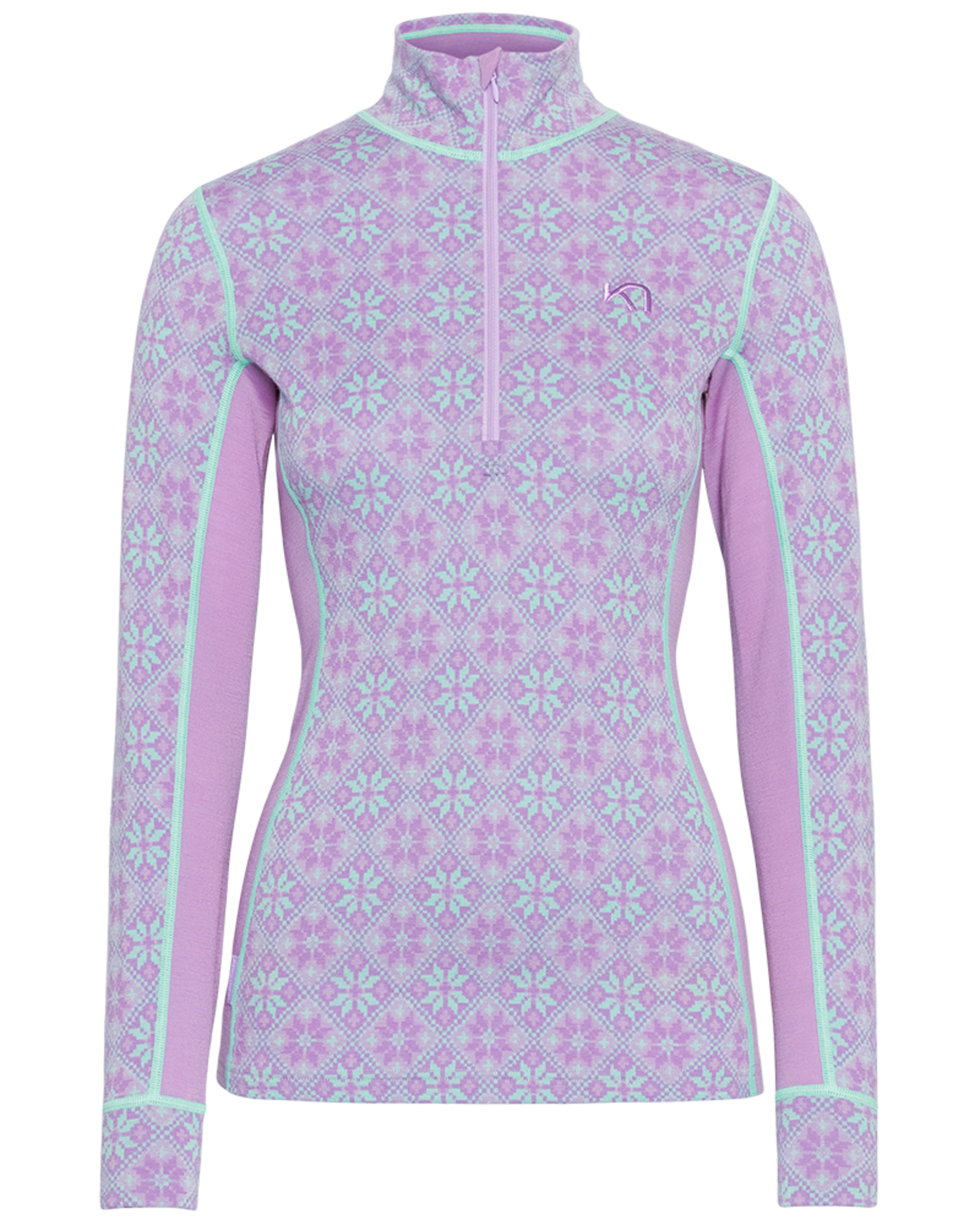 Kari Traa Rose Half Zip in VIOLETT