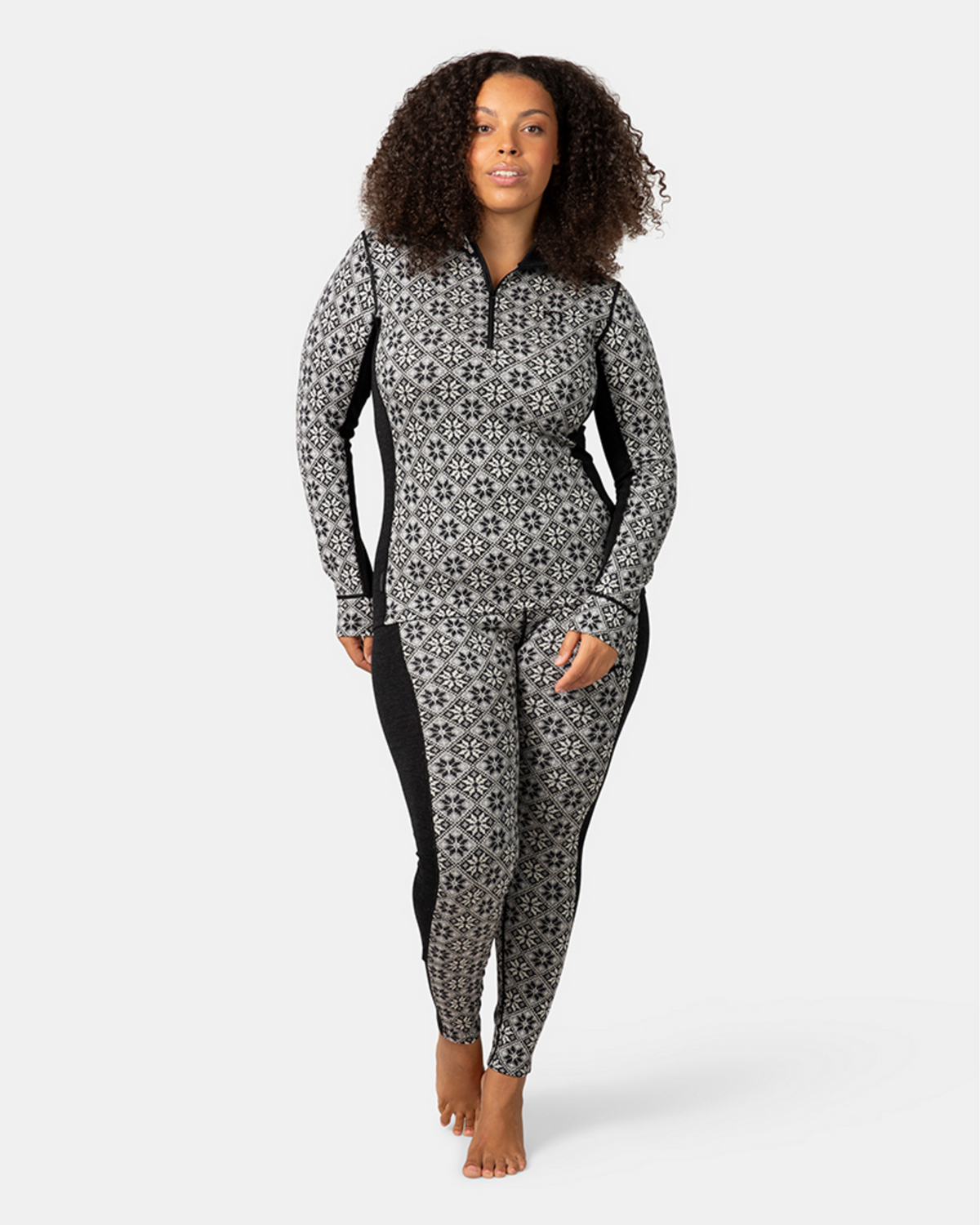 Kari Traa Rose Half Zip in SCHWARZ