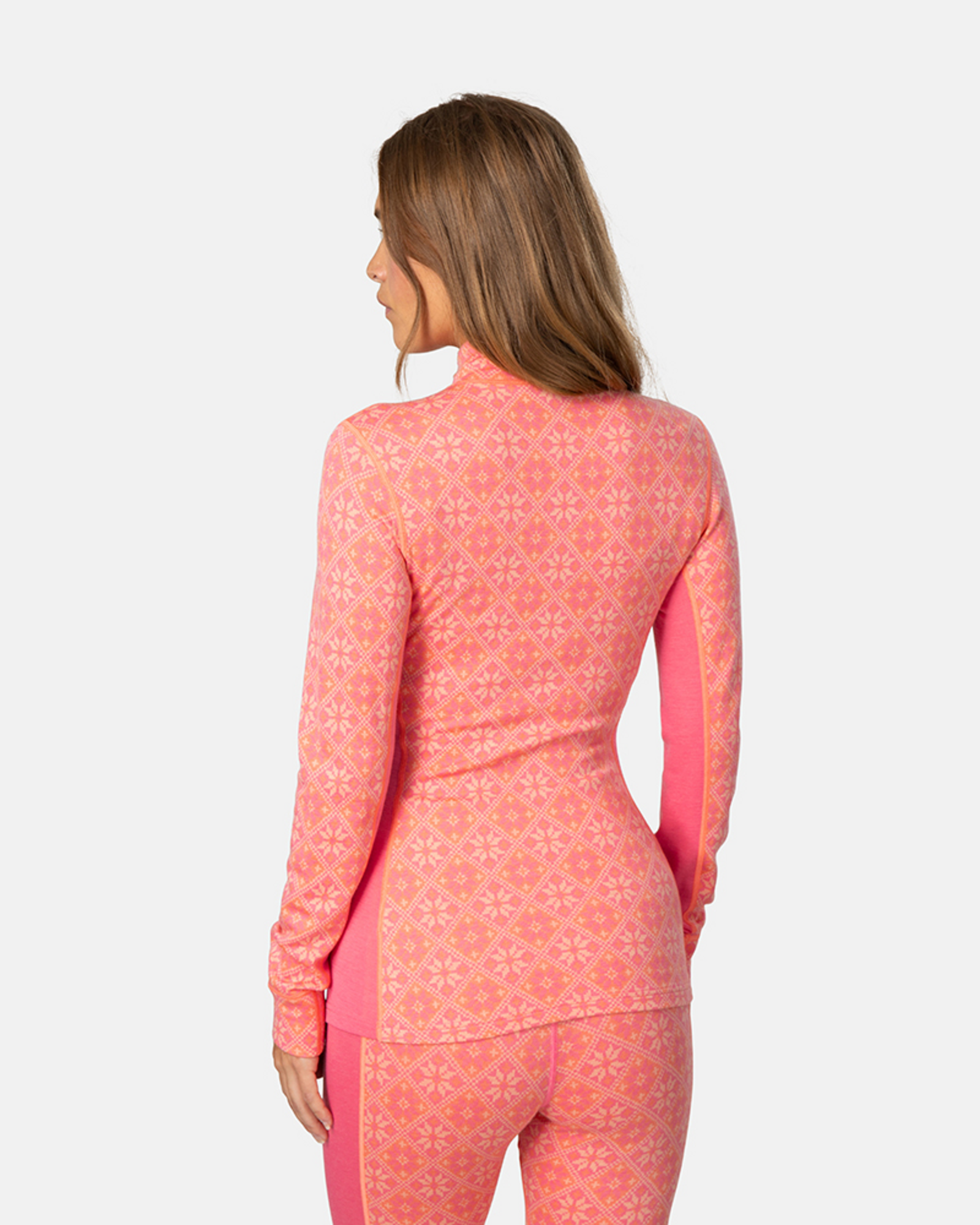 Kari Traa Rose Half Zip in PINK