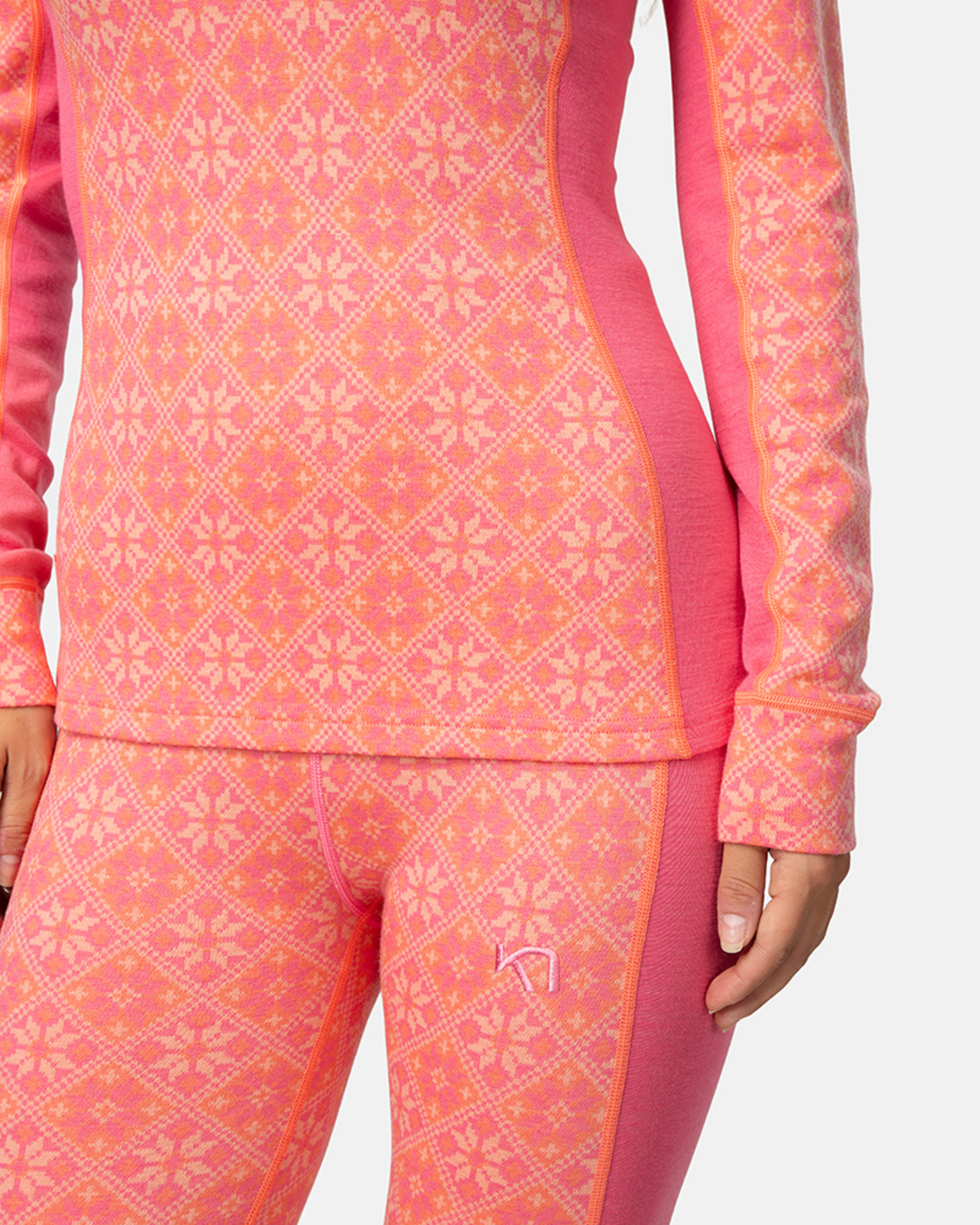 Kari Traa Rose Half Zip in PINK